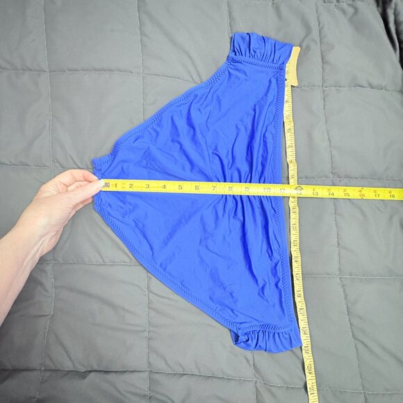 Becca Etc Plus Size Ruched Hipster Bikini Bottoms - 3X (22-24) - NWT - Picture 7 of 10